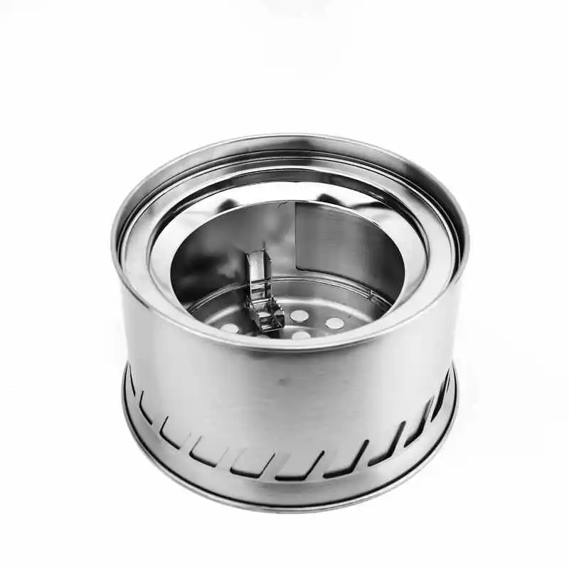 small Size Camping Wood Stove Portable Gas Firewood Burning Stove Outdoor Picnic BBQ Cooking Camping Stove Backpacking Furnace