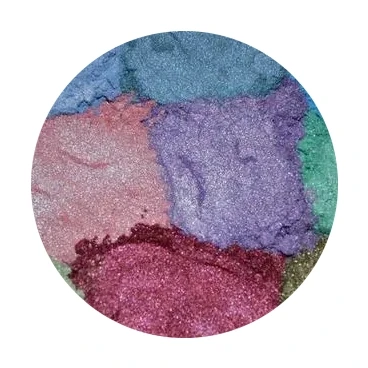 Mica pearl pigment powder pearlescent pigment colorful powder