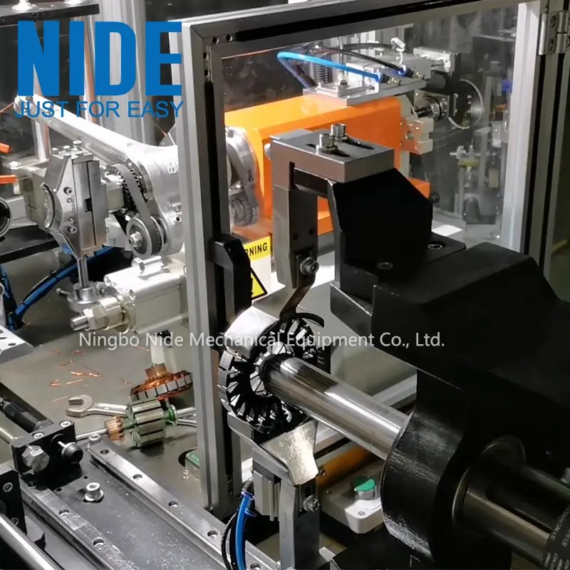 Automatic coil winding machine armature rotor wire winding equipment