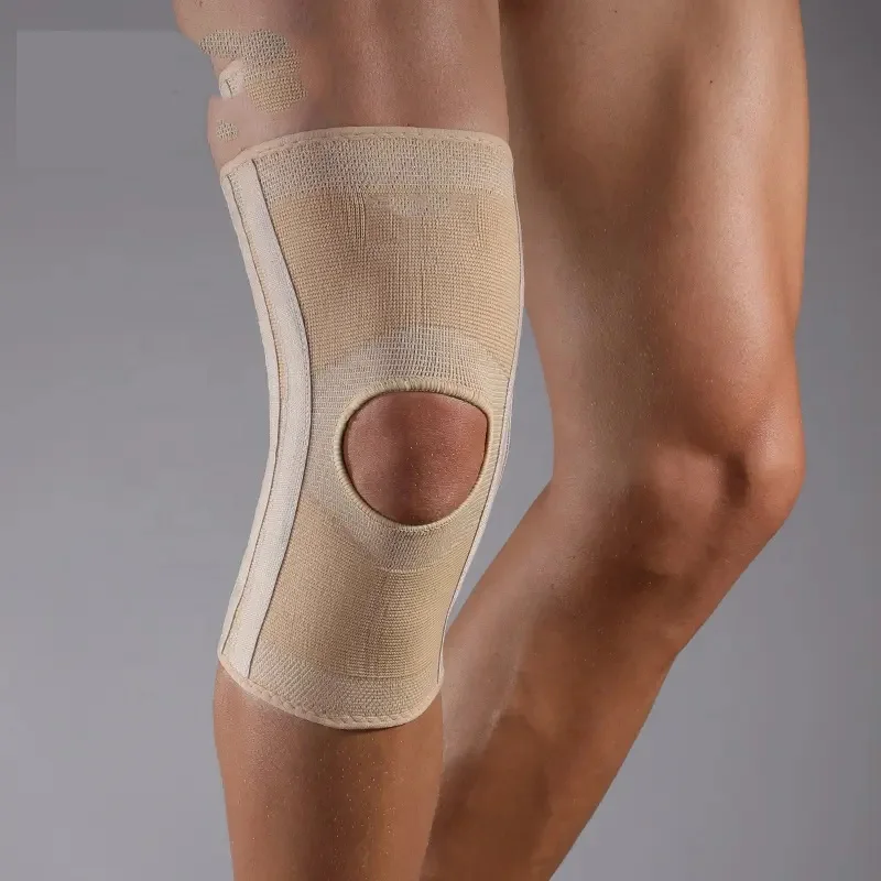 Knee Brace with Side Stabilizers for Meniscal Tear Knee Pain Arthritis Injuries Recovery Adjustable Knee Support