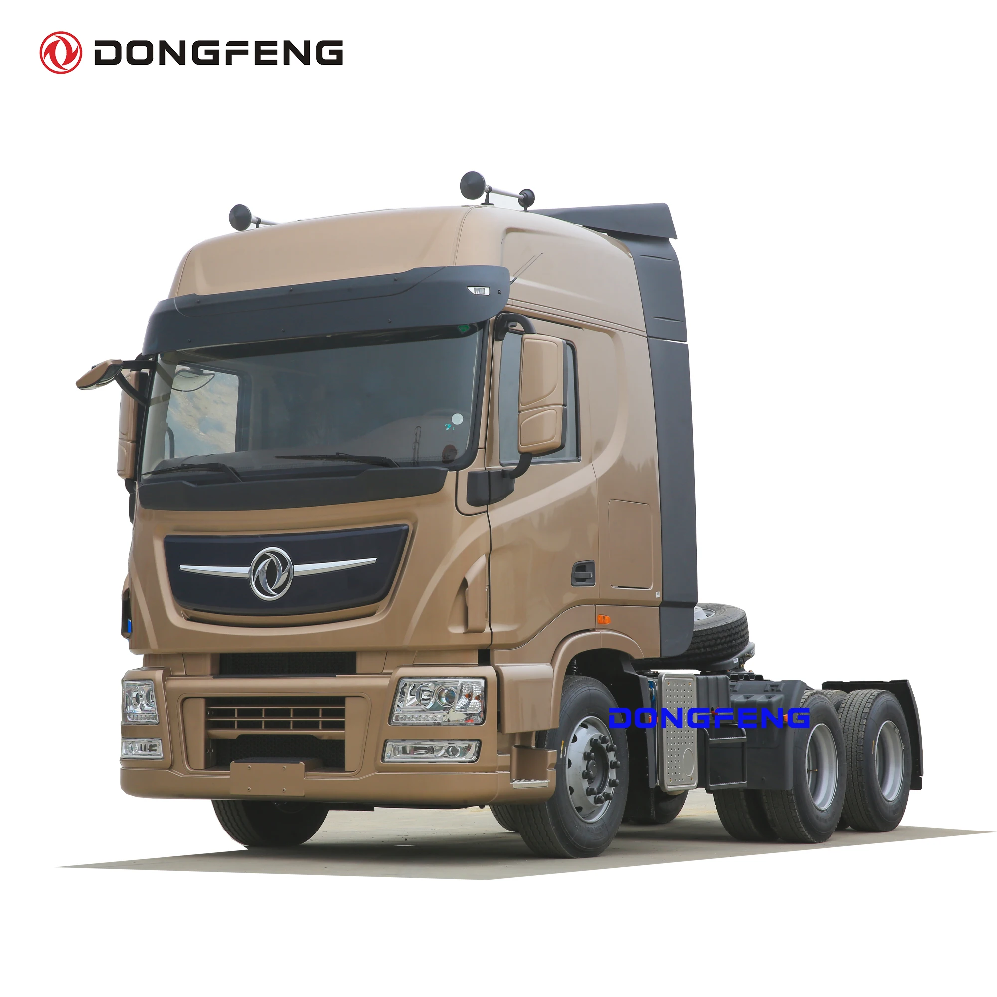 Dongfeng KX 6x4 520 HP Container Tractor Truck G.C.W 50 Ton Design