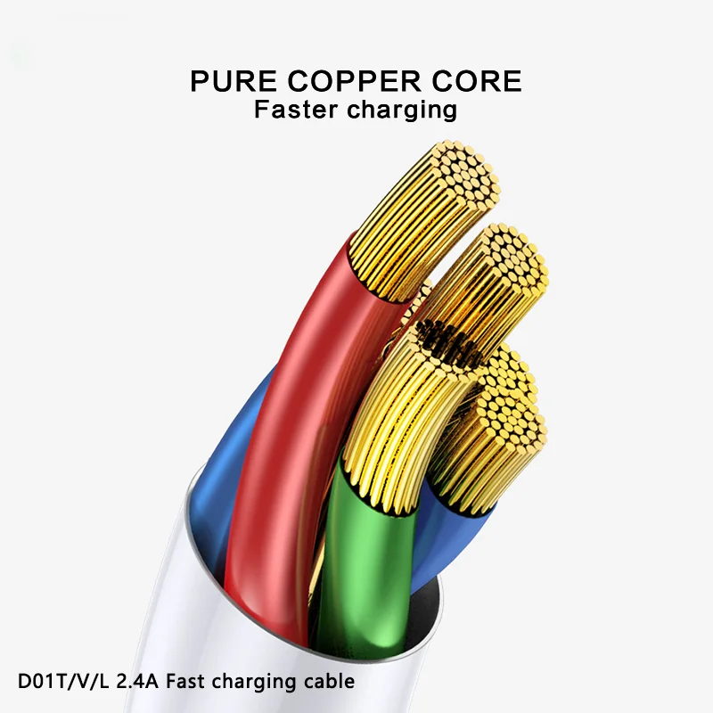 High Quality PVC Braided Type C Usb Cable  Fast Charger Quick  c type fast charging cable