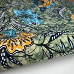 100% хлопчатобумажная восковая ткань высокого качества, золотой песок, воск для свадьбы