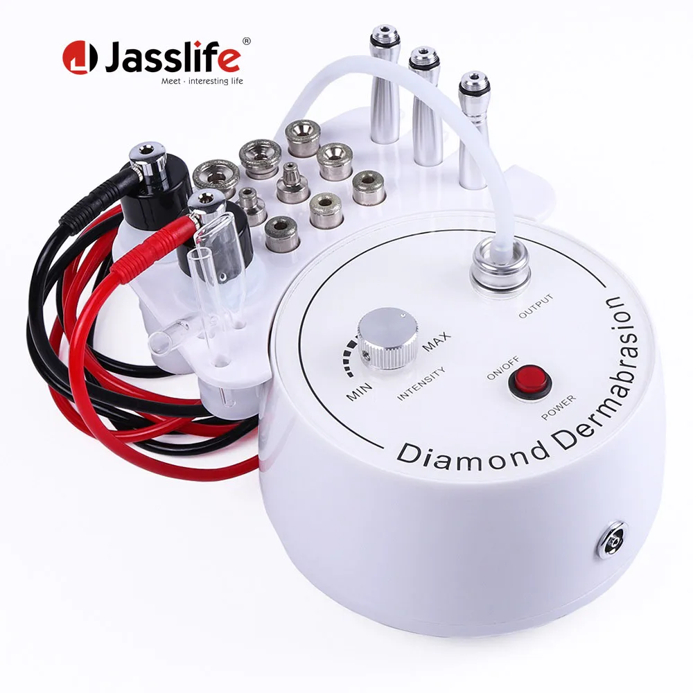 Jasslife 3 in 1 Microdermabrasion Cleaning And Moisturizing Equipment Remove Blackhead Exfoliating Microdermabrasion Machine