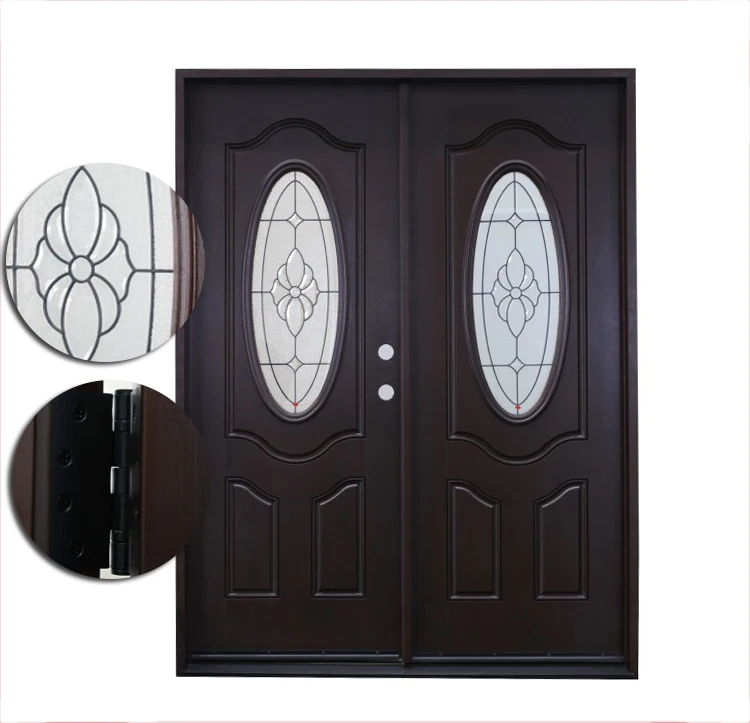 
High quality SMC front door skin design main double door 