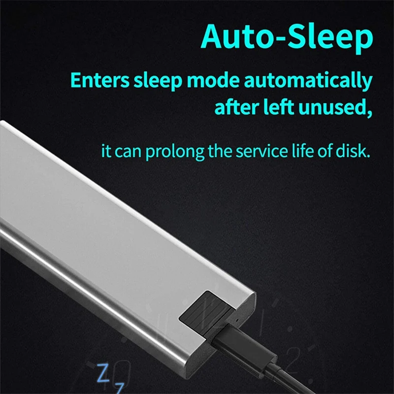  Корпус Acasis Ssd M2 NVME для PCIE SATA M/B Key корпус жесткого диска SSD M.2 на USB Type C 3 1 с