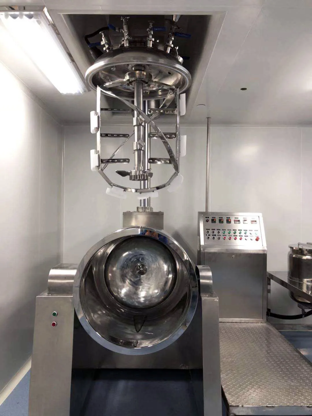 Toothpaste emulsifier milk pasteurizer and homogenizer mixer machine