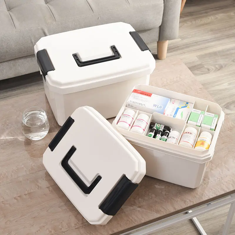 Custom Made Promotional Pretty Daily Child Adult Plastic Family Travel Small First Aid Medicine Pill