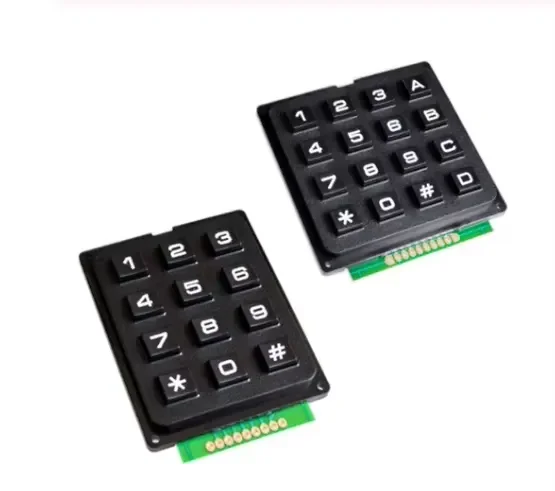 4x4 3x4 матричный модуль клавиатуры использовать ключ PIC AVR Stamp Sml 4 3*4 пластиковые клавиши контроллер переключателя