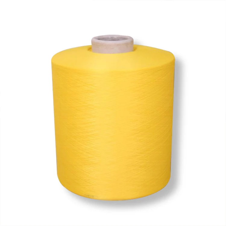China Zhejiang Manufacturer Dty Yarn Polyester AA Grade 100% Polyester Dty 240D 150d Filament Yarn for  for machine knit sock