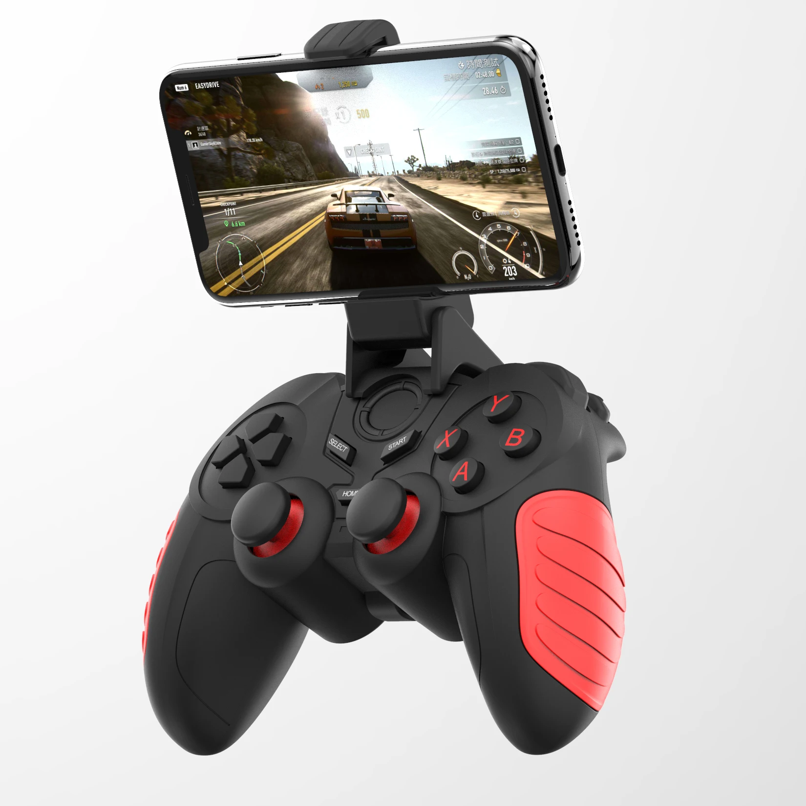 Best sales cheap and quality android mobile game joystick with clip support PC