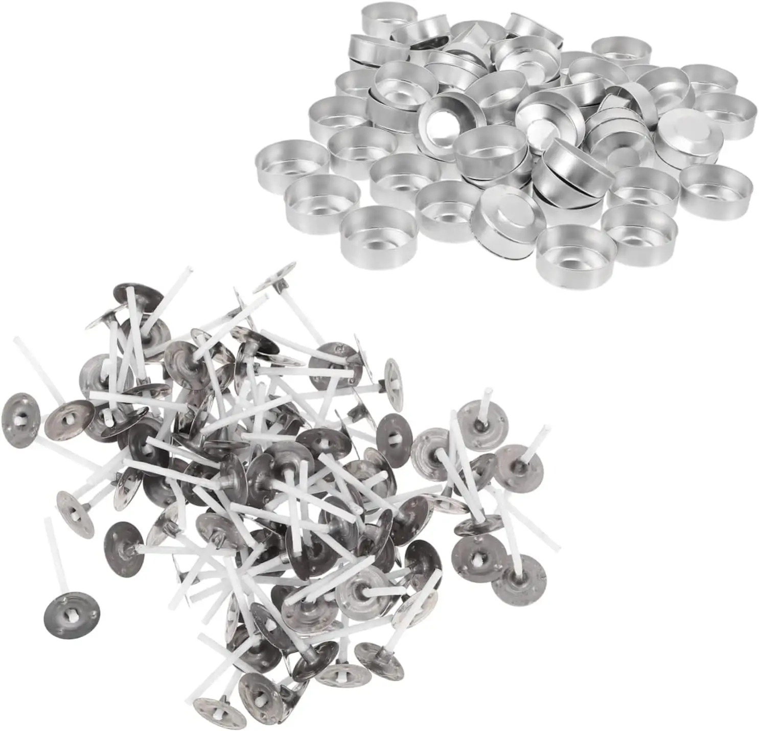 Factory direct sales Small empty aluminum tealight candle cup for candle making