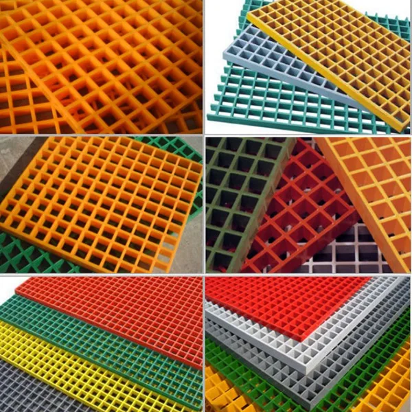 Fiberglass Mesh Walkway Floor Composite GRP FRP Gratings Fiberglass Reinforced Plastic FRP Grating Walkway