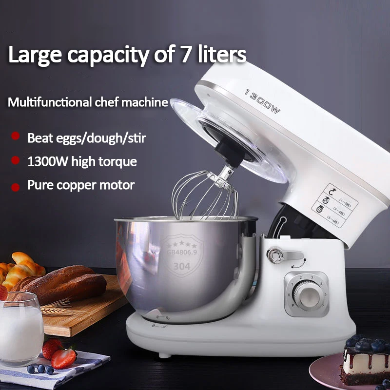 Stand Mixer Multifunctional Food Processors Home kitchen Aide cake mix Electric Stand Food Mixer