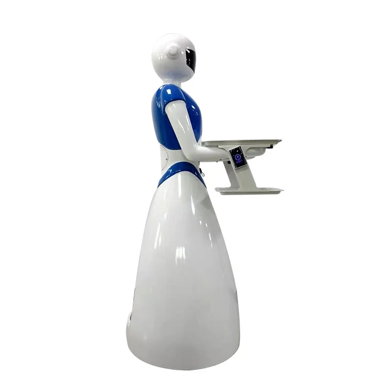 
Artificial intelligent humanoid delivery food waiter robot for restaurant 