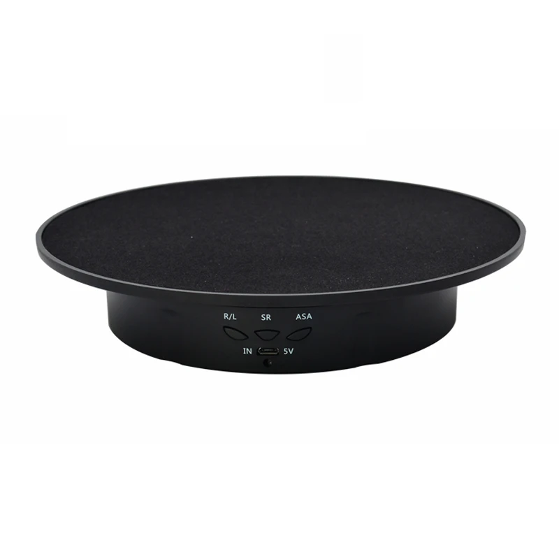 Professional 20CM electrica jewelry small mirror top rotator 360 turntable rotary display table