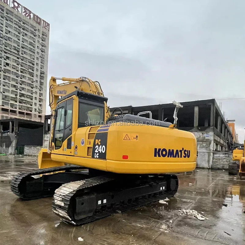 Japan used Komatsu pc240 excavator 24tons construction crawler machine excavator 90% new Cheap price good quality usd komatsu240
