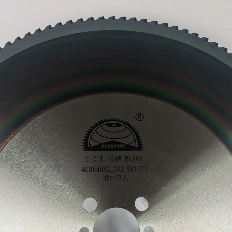 Steel tube cutting orbital flying circular saw blade for steel tube orbital flying cut-off on line
