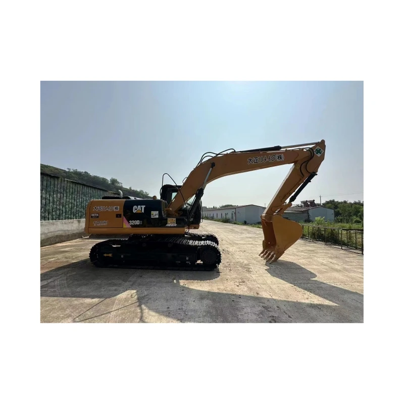 second hand CAT big and large excavator 320D used cat 320D 326D crawler excavator with winch FOR SALE