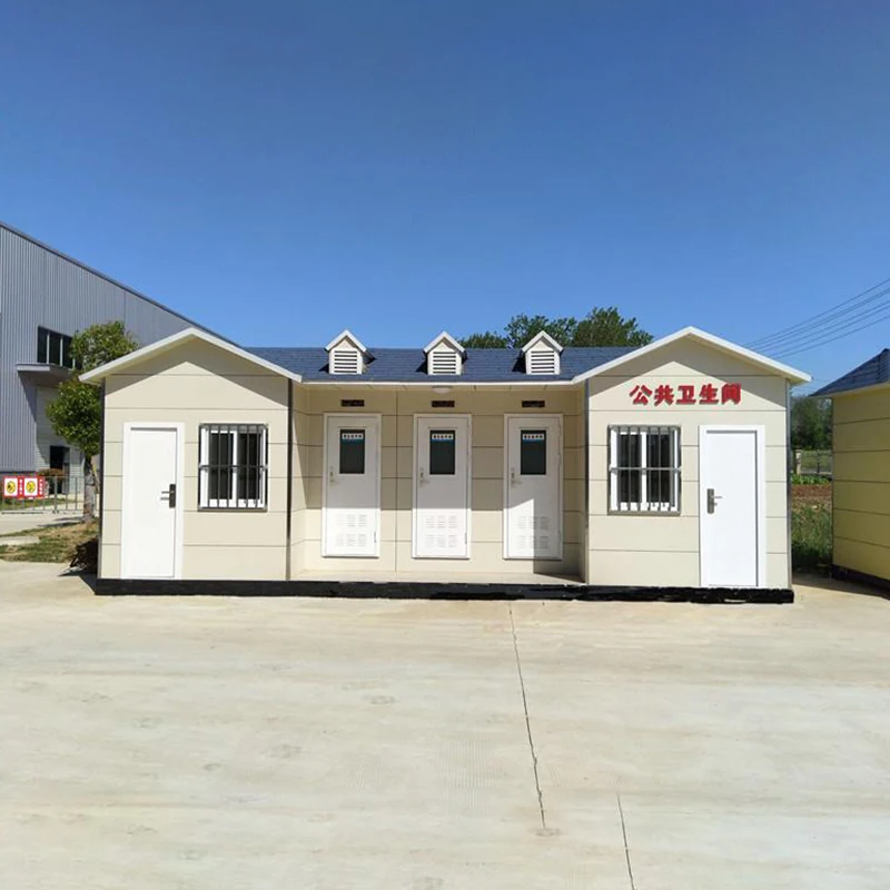 freestanding All In One Prefab Unit Shower And Toilet Portable Modular Bathroom Pods