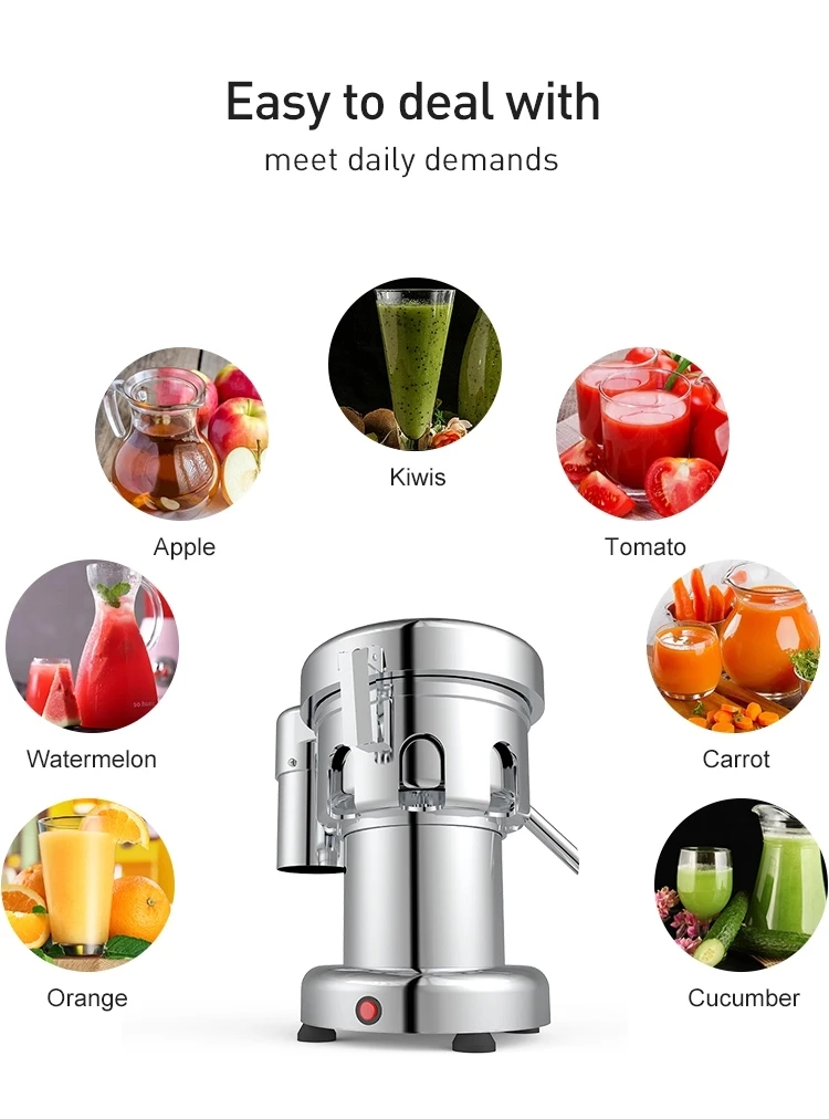 Factory Price Orange Juice Extractor Machine Automatic Orange Juice Carrot Juicer Machine