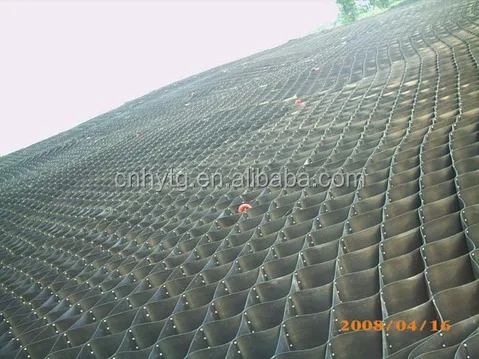  Защита наклона HDPE geocell сотовый лист пластиковый