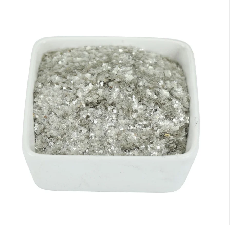Hot sale phlogopite mica price color mica powder flakes for paint Building materials industry