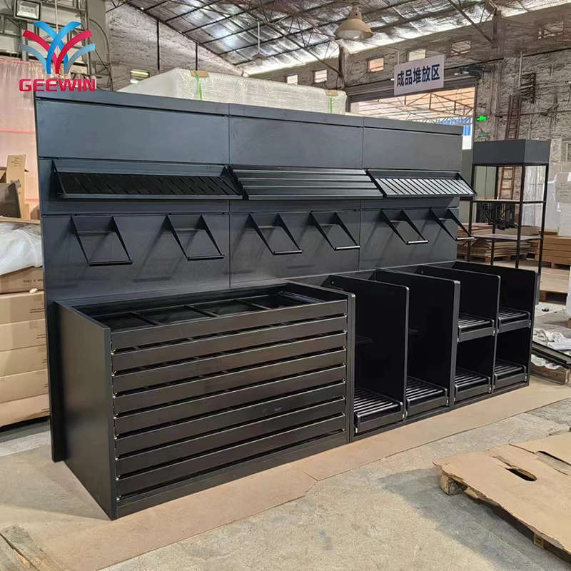Artificial stone and quartz table and drawer multiple display rack cabinet showroom exhibition ceramic tile display