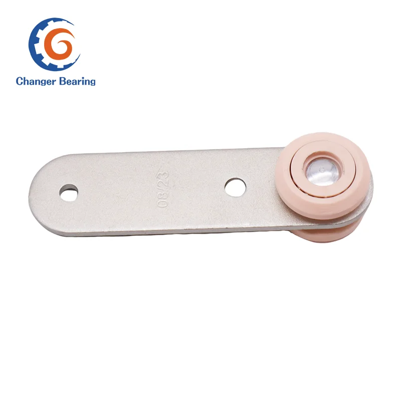 Non-standard Bearing Pulley Zinc Plated Steel Truck Trailer Side Curtain Rollers