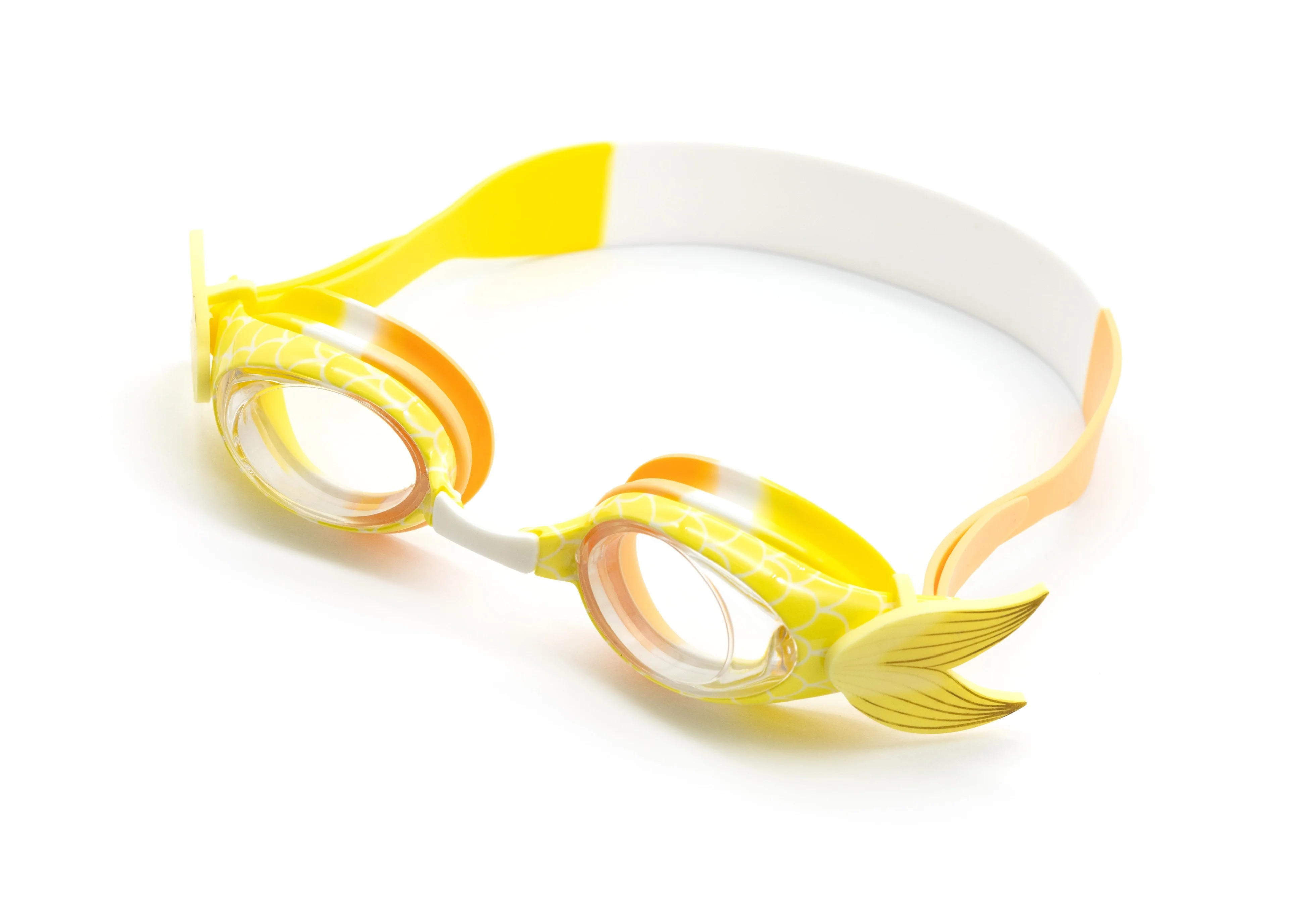 mermaid design soft silicone swim eye wear funny cartoon swimming goggles anti fog for Junior