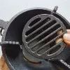 Spot goods indoor cast iron smokeless portable camping coal charcoal stove for cooking