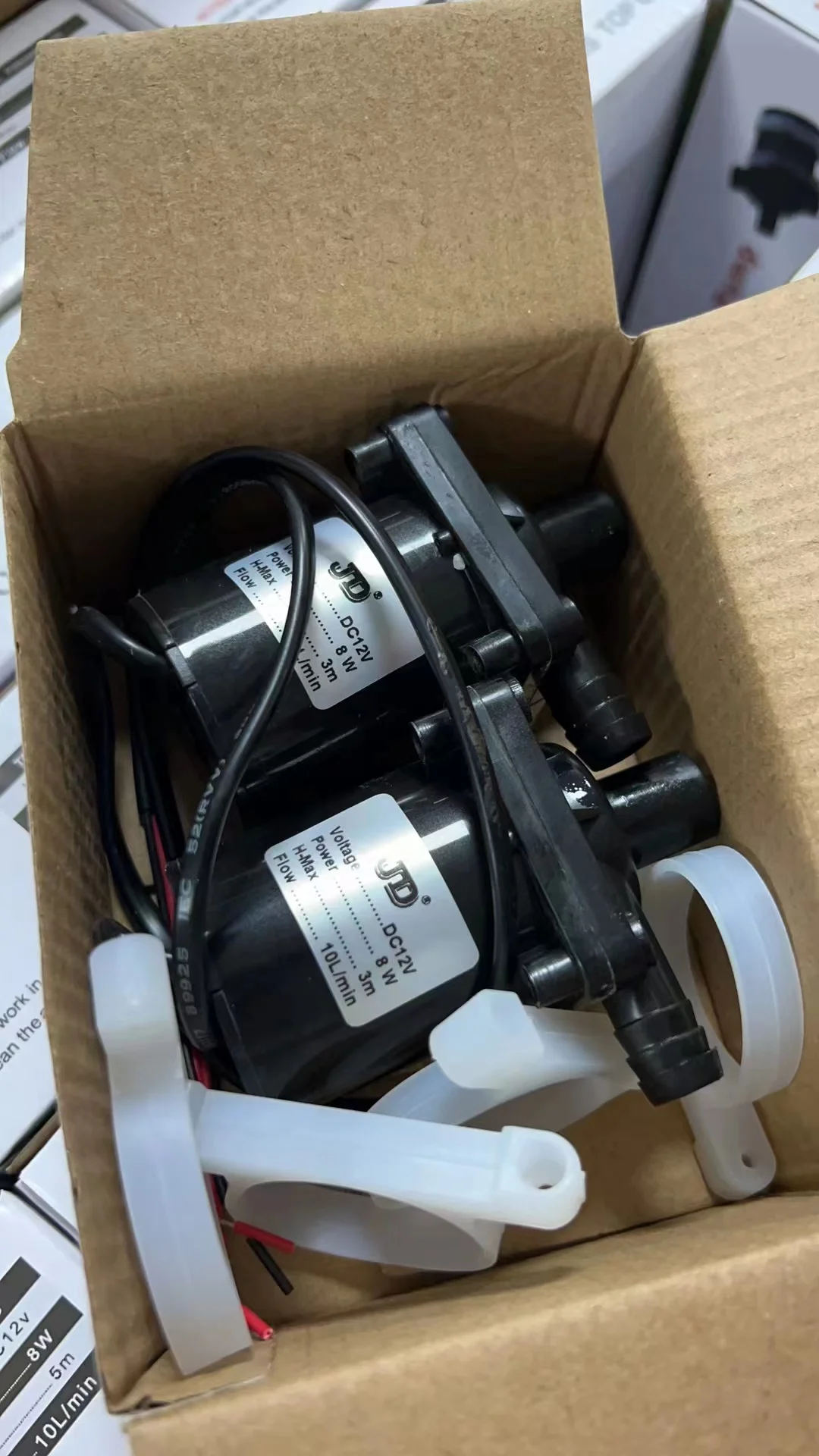 DL HIGH QUALITY 12V 8W 5M DC PUMP AND AIR COOLER SUBMERSIBLE PUMP