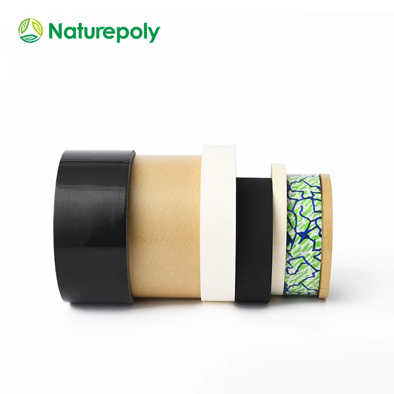 Factory Direct Sale OPP BOPP Eco Friendly Biodegradable PLA Clear Plastic Wrap Packing Tapes Compostable Shipping Packaging Tape