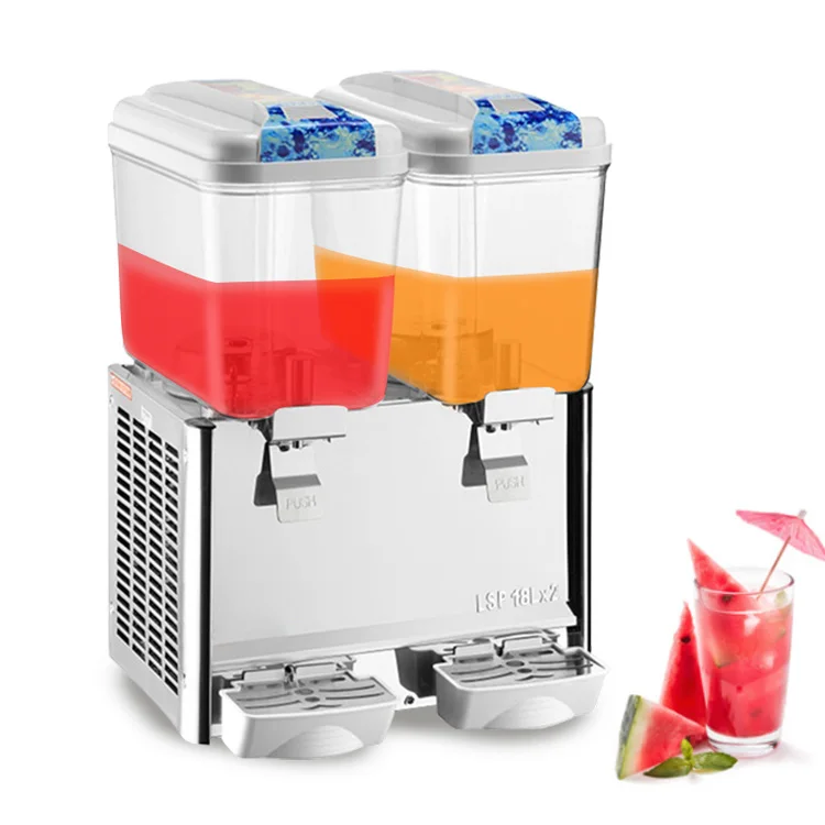 CE approved cold and heat kitchen equipment stainless steel juice dispenser machine