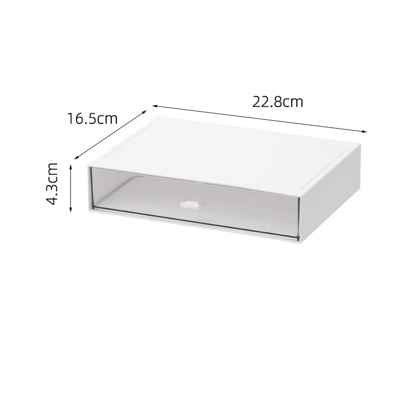 Wholesale Transparent Acrylic Storage Cabinet Storage Containers Organizer Cosmetic Box Drawer Storage Box