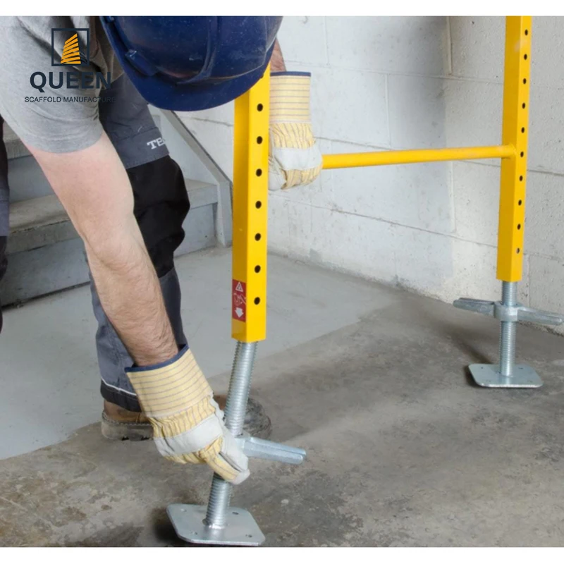 good load capacity jack base and u head adjustable screw base jack plate factory directly sale