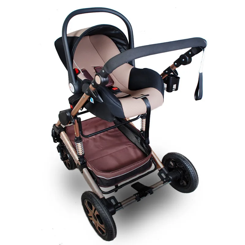 Ready to ship Baby Cart Sitting Lying Folding baby stroller 3in1 for new born