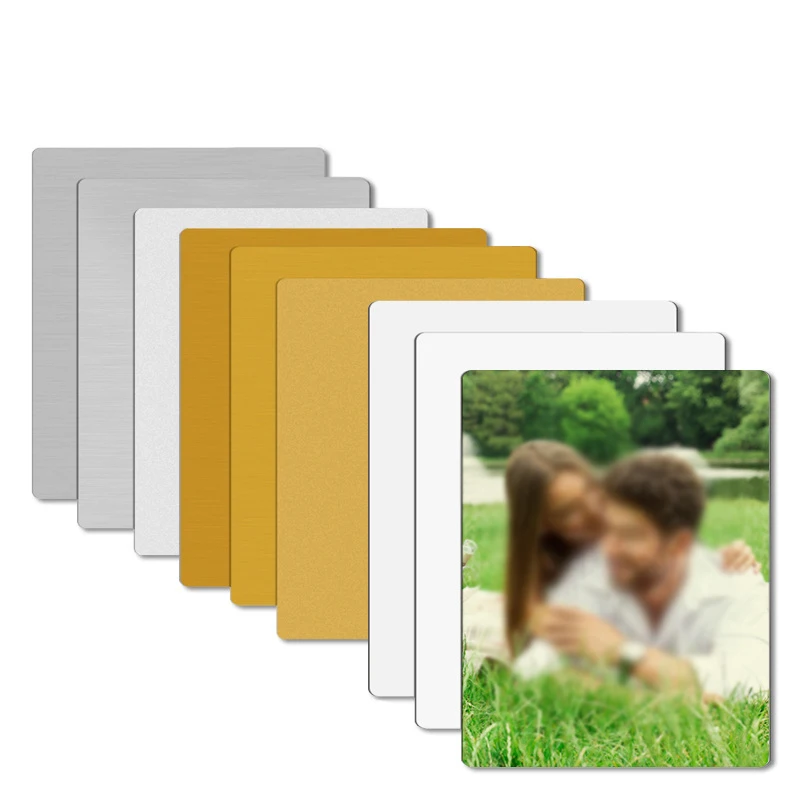 Ruilin Sublimation Blank Printable Metal 1050 1060 5754 3003 5005 1mm 3mm 5mm 10mm Thickness 6063 H26 T6 Aluminum Sheet