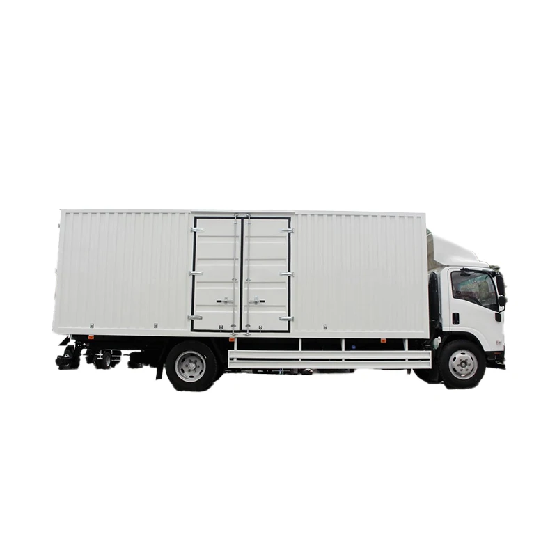 ISUZU 8/10 ton tipper truck with 4x2 700p box truck mini for sale Used  8ton cargo box truck with lift gate