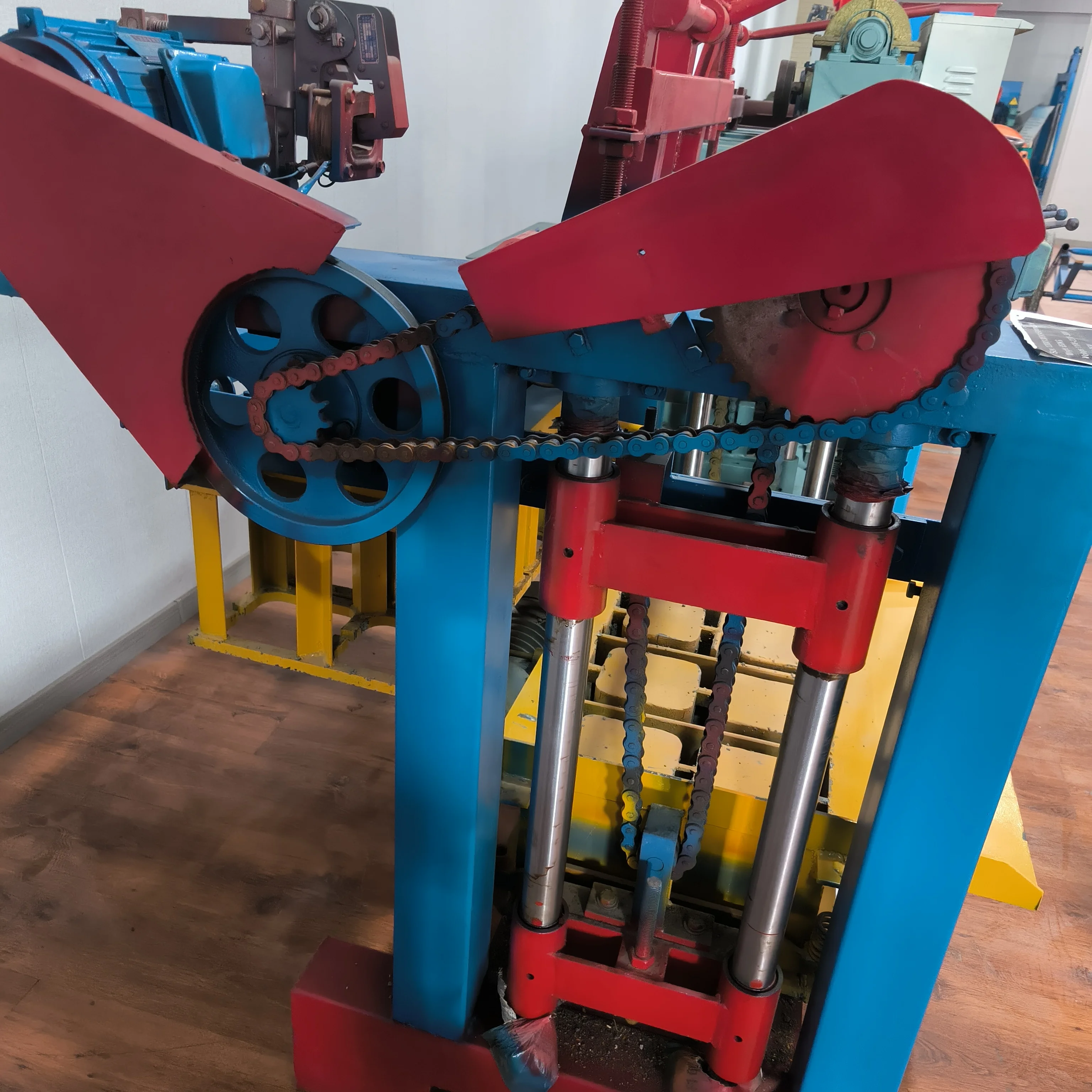 Concrete cement brick making machine Cement ventilation brick making machine Concrete block laying machine