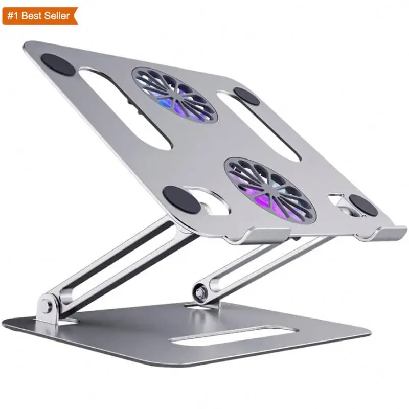 Jumon Sellers Adjustable Universal Gaming Laptop Stand With Cooling Fan Compatible With All Laptops 14 To 17.3 Inches
