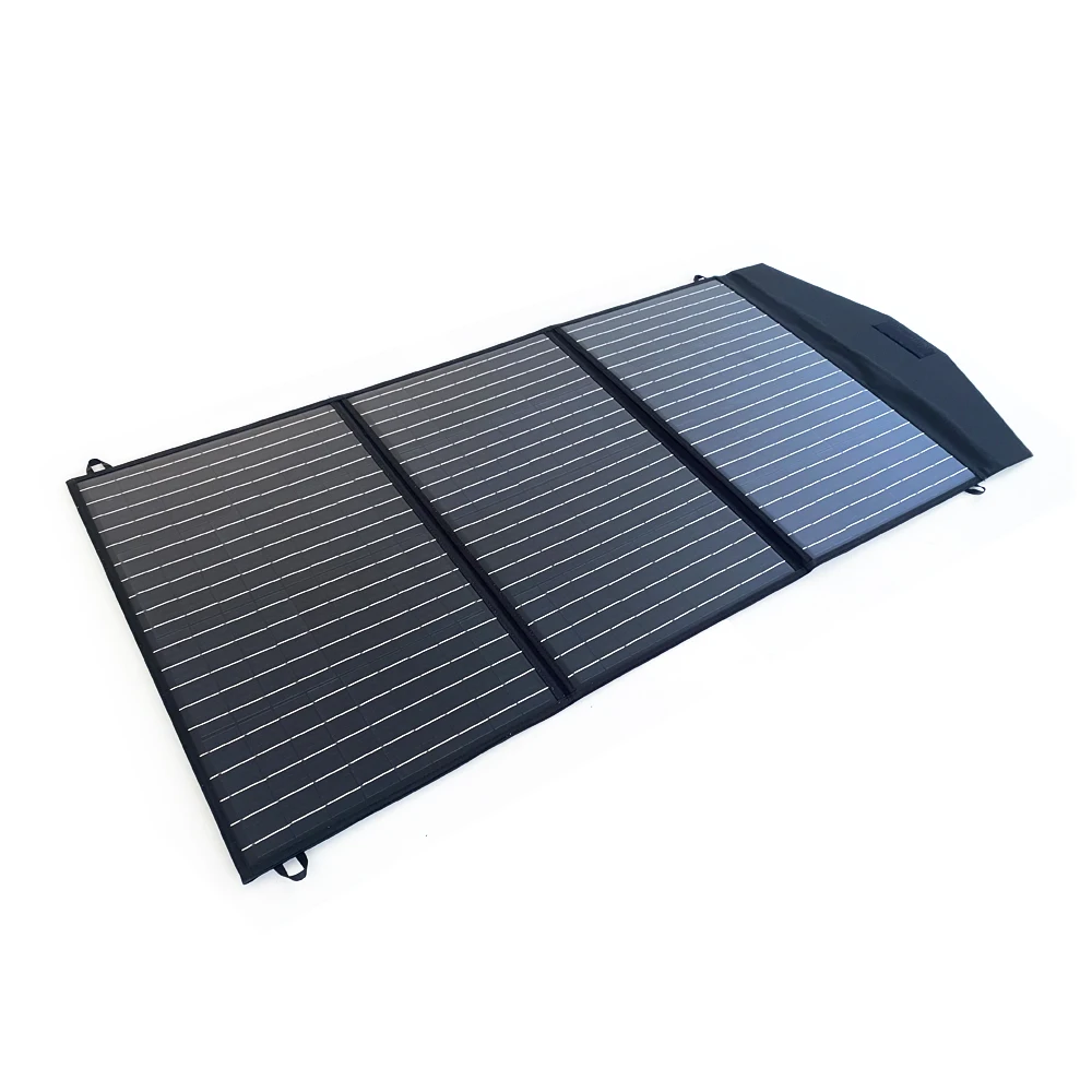 150w photovoltaic (pv) folding pack solar panel with solar connector or Anderson output