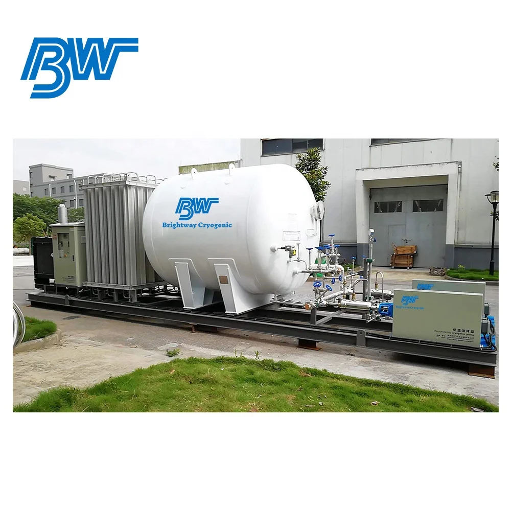 LNG High Pressure Regulating Skid Mounted