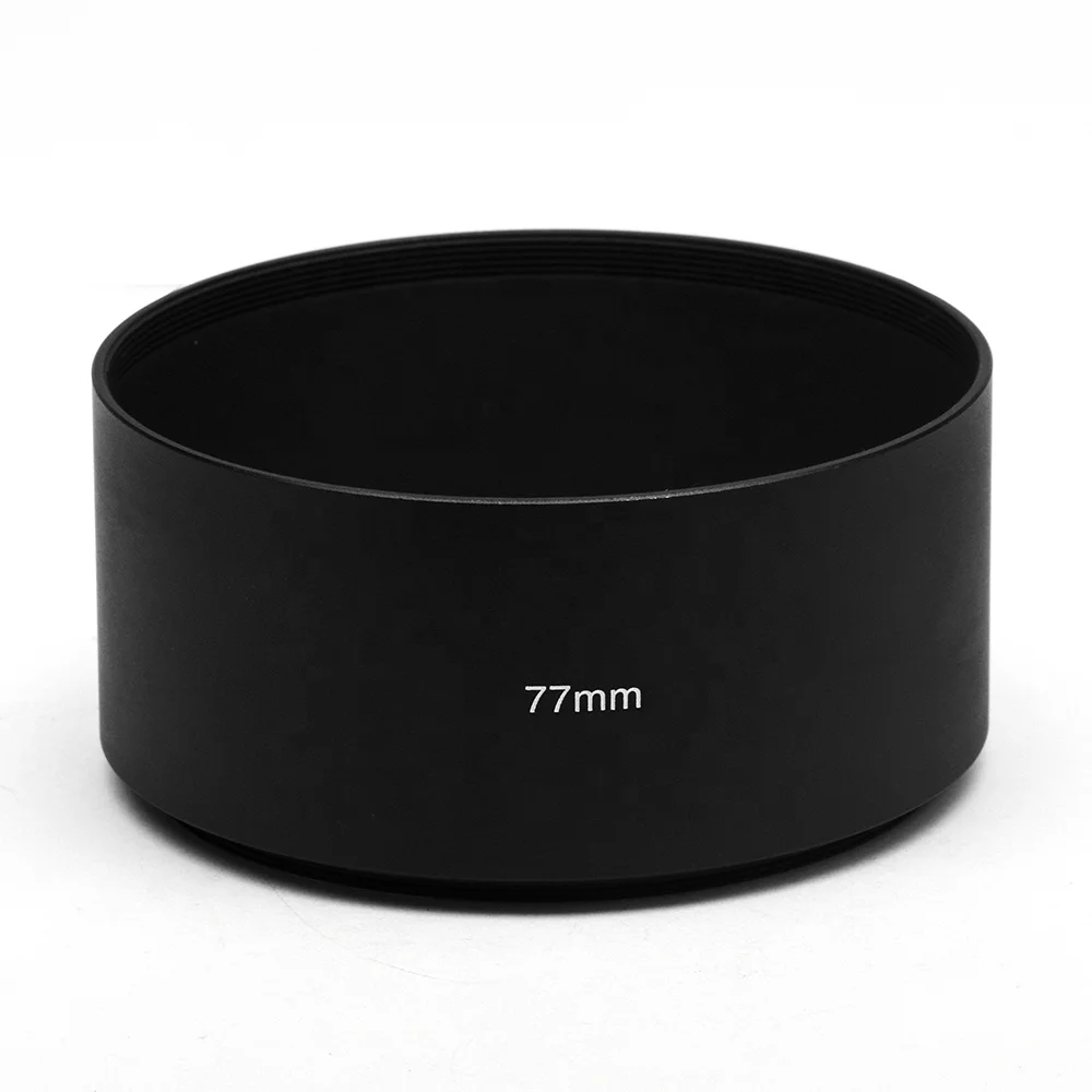 77 mm Screw Mount Telephoto Lens Hood For Sony Canon Nikon Digital SLR Camera