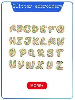 glitter letters