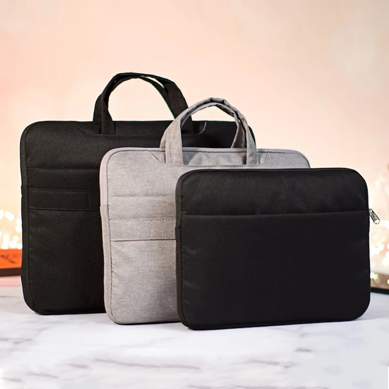 Laptop Handle Bag 13inch 15inch Briefcase Business Laptop Bag Notebook Handbag Polyester Waterproof