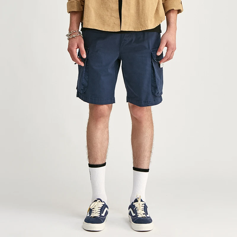 SABIN factory wholesale drop shipping high quality stretch fabric slim fit mens 6 multi pockets workout shorts mens cargo shorts