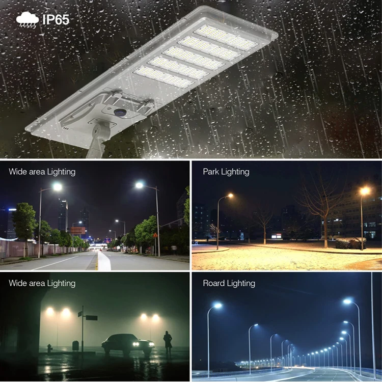 New Arrival Waterproof Outdoor Solar Panel Highway 300w 400w 500w All In One Led Solar Streetlight