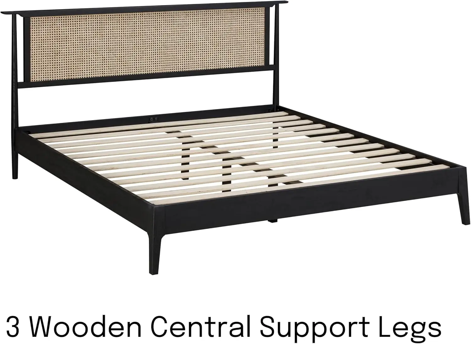 Natural wooden beds are useful for folding single wooden beds Wooden Platform Tatami Bed