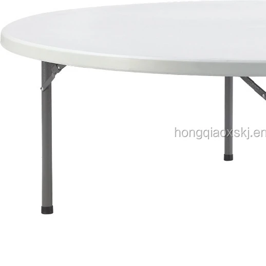 two meters round shaped banquet table/200*74cm biggest size round table for catering wedding/restaurant large round table